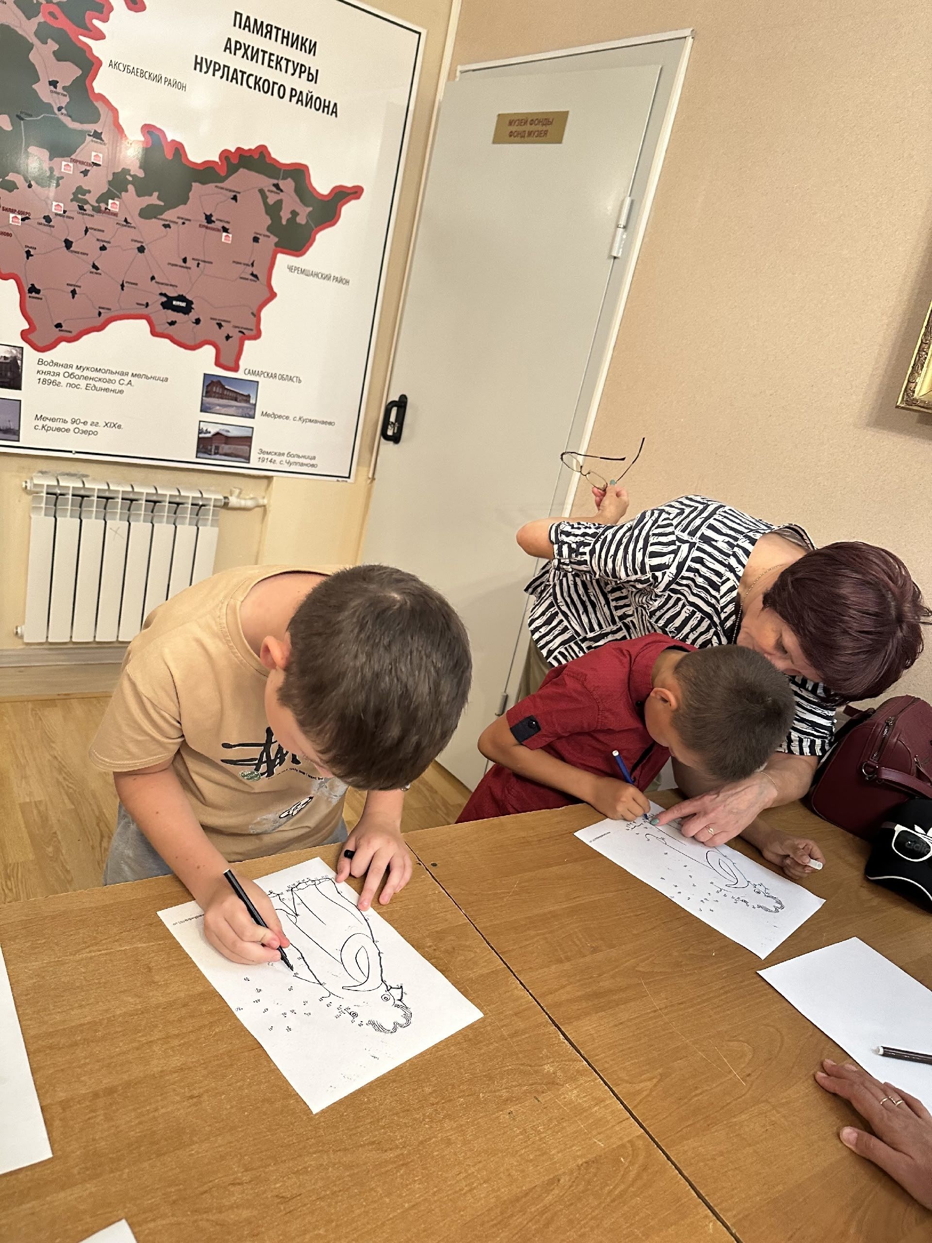 Юные нурлатцы отправились в «Поисках знаний» в музей