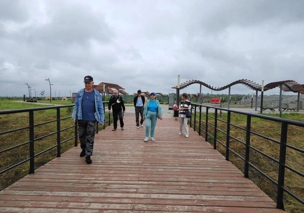 Получатели соцуслуг из Нурлата съездили на прогулку в парк «Кондурча»