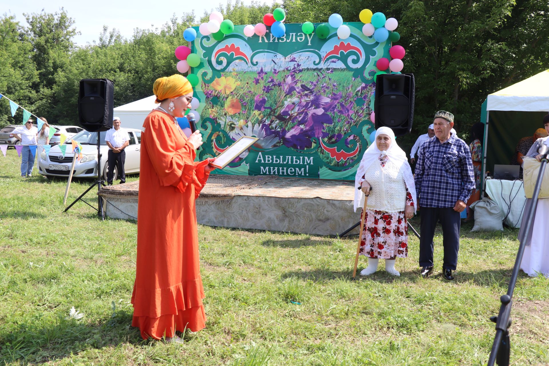 Главный батыр из Курманаево получил в награду барана и теленка