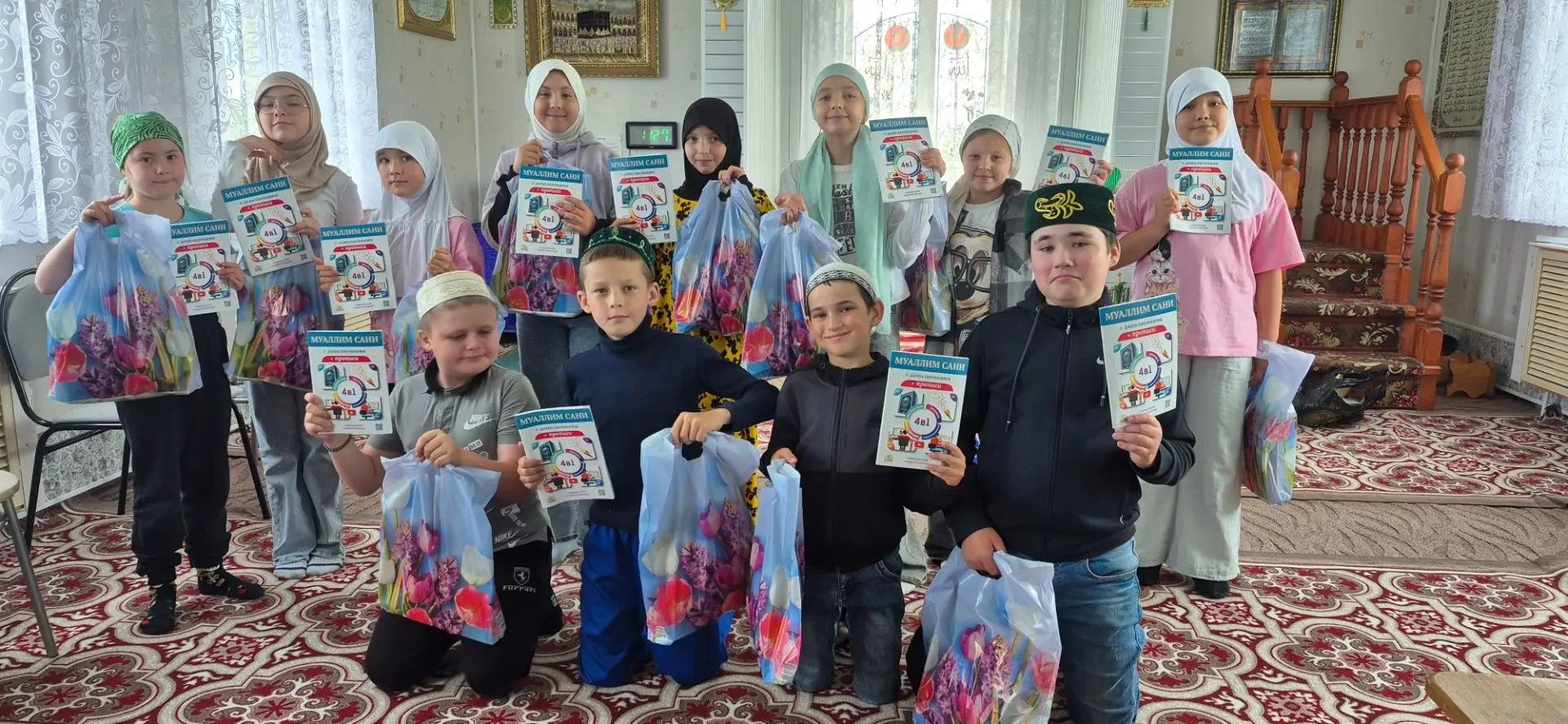 Район мәчетләре каршында балалар өчен җәйге лагерьлар быел да тулы көченә эшли