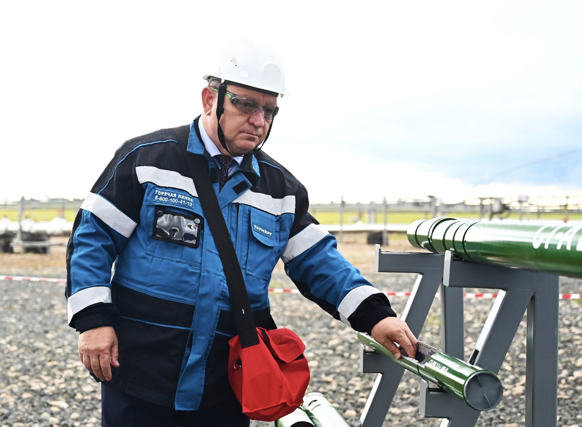 Дамир Ишкинеев оценил технологии добычи вязкой нефти на юбилее НГДУ