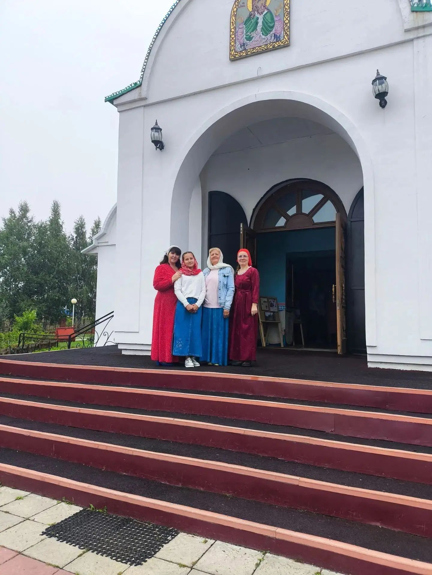 В храме Нурлата прошло первое мероприятие акции «Плоды Преображения»