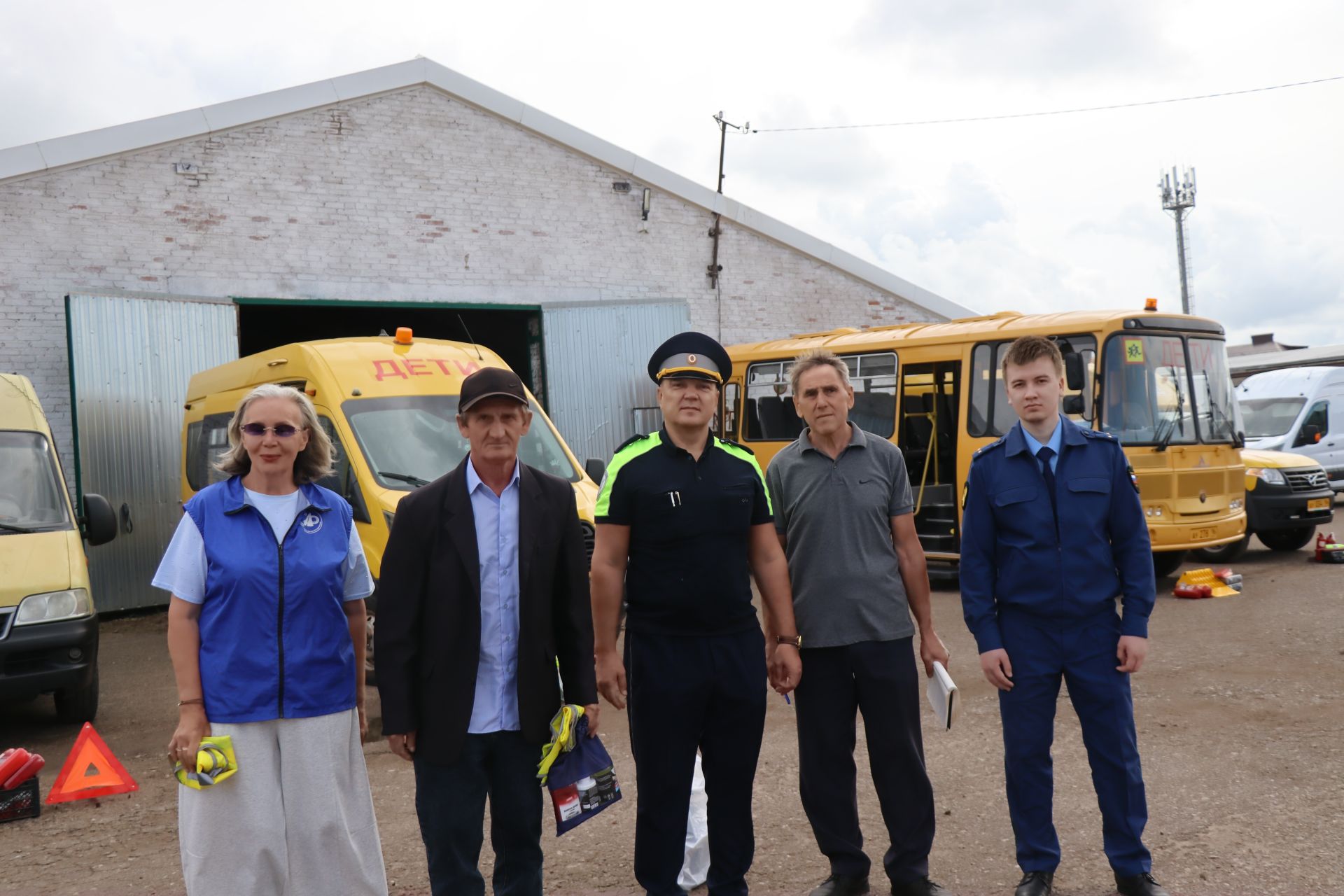 В Нурлатском районе завершилась проверка школьных автобусов перед новым учебным годом