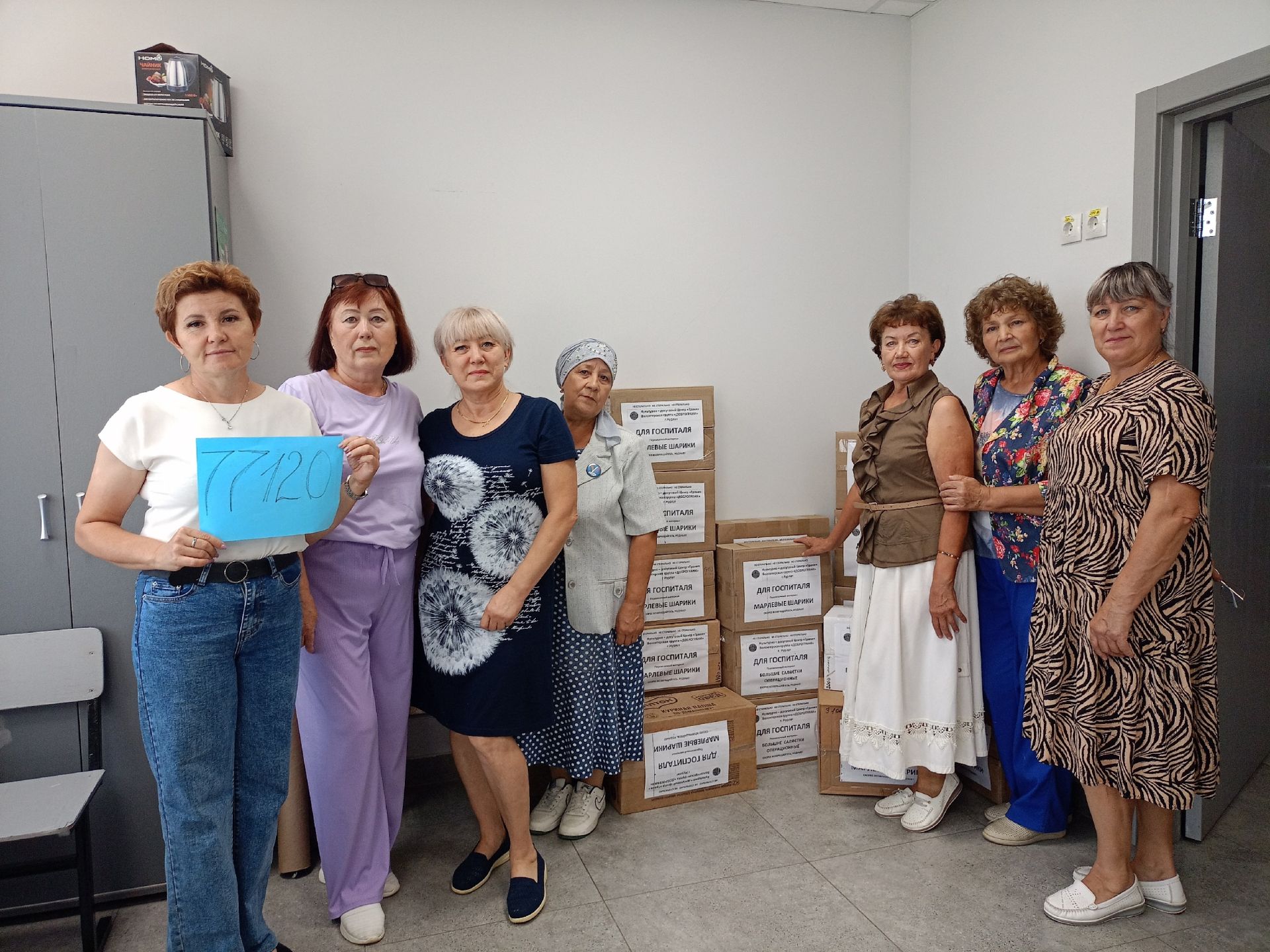 Серебряные волонтеры Нурлата изготовили 72 тыс. изделий для госпиталей