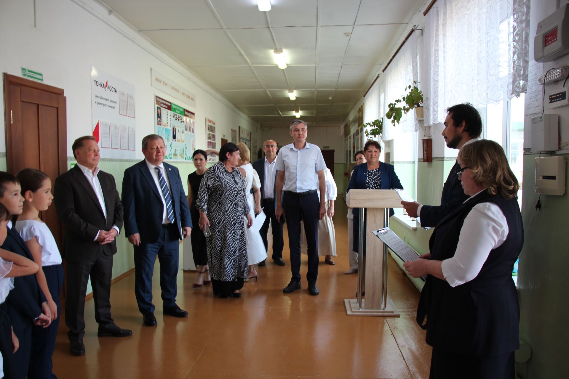 В Бурметьевской школе после капремонта распахнул двери современный пищеблок