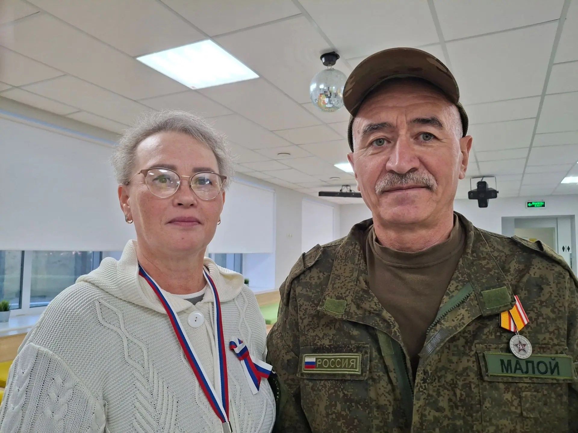 Ветеран СВО из Нурлата проголосовал на выборах вместе с семьей