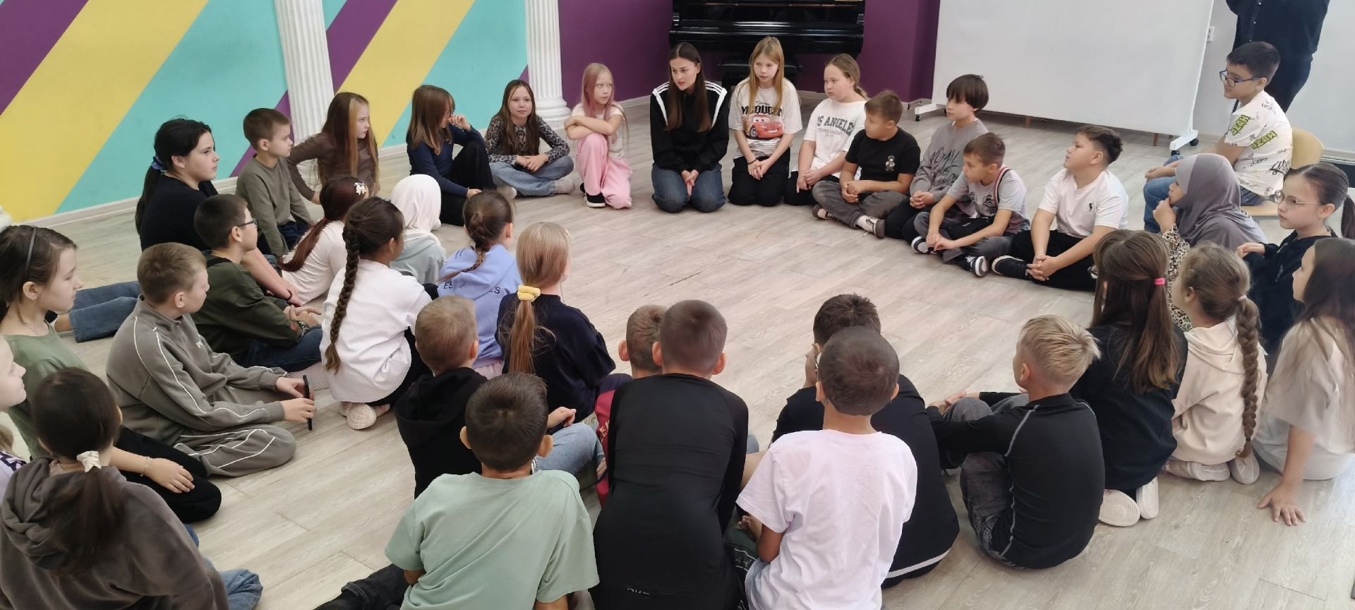 В Нурлатской школе искусств «Сэлэт» прошла творческая встреча со школьниками