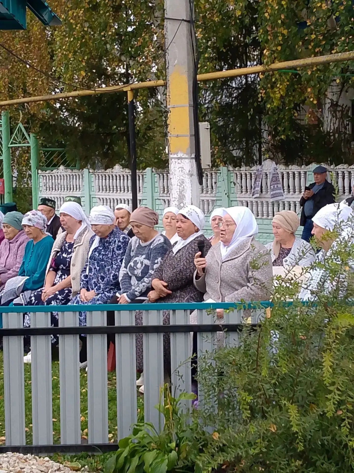 В селе Салдакаево открыли обновленный колодец «Роза эби коесы»