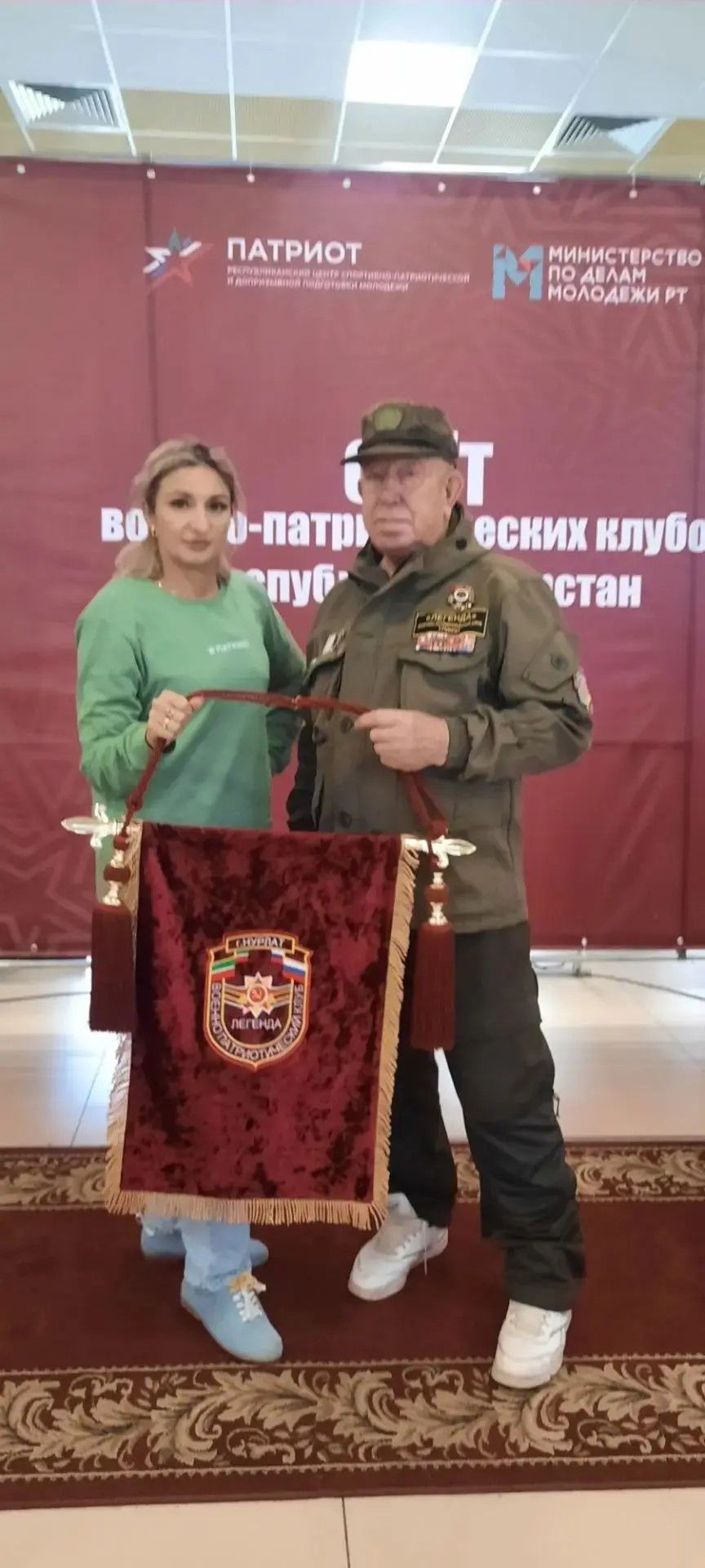 Нурлатцы приняли участие в Республиканском слете военно-патриотических клубов в Казани