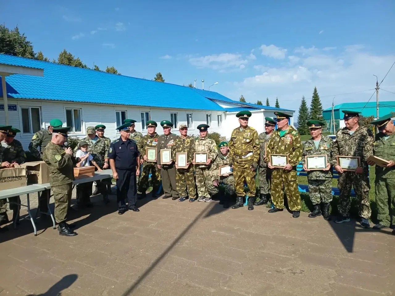 Нурлатцы приняли участие в юбилейном слете Содружества пограничников РТ