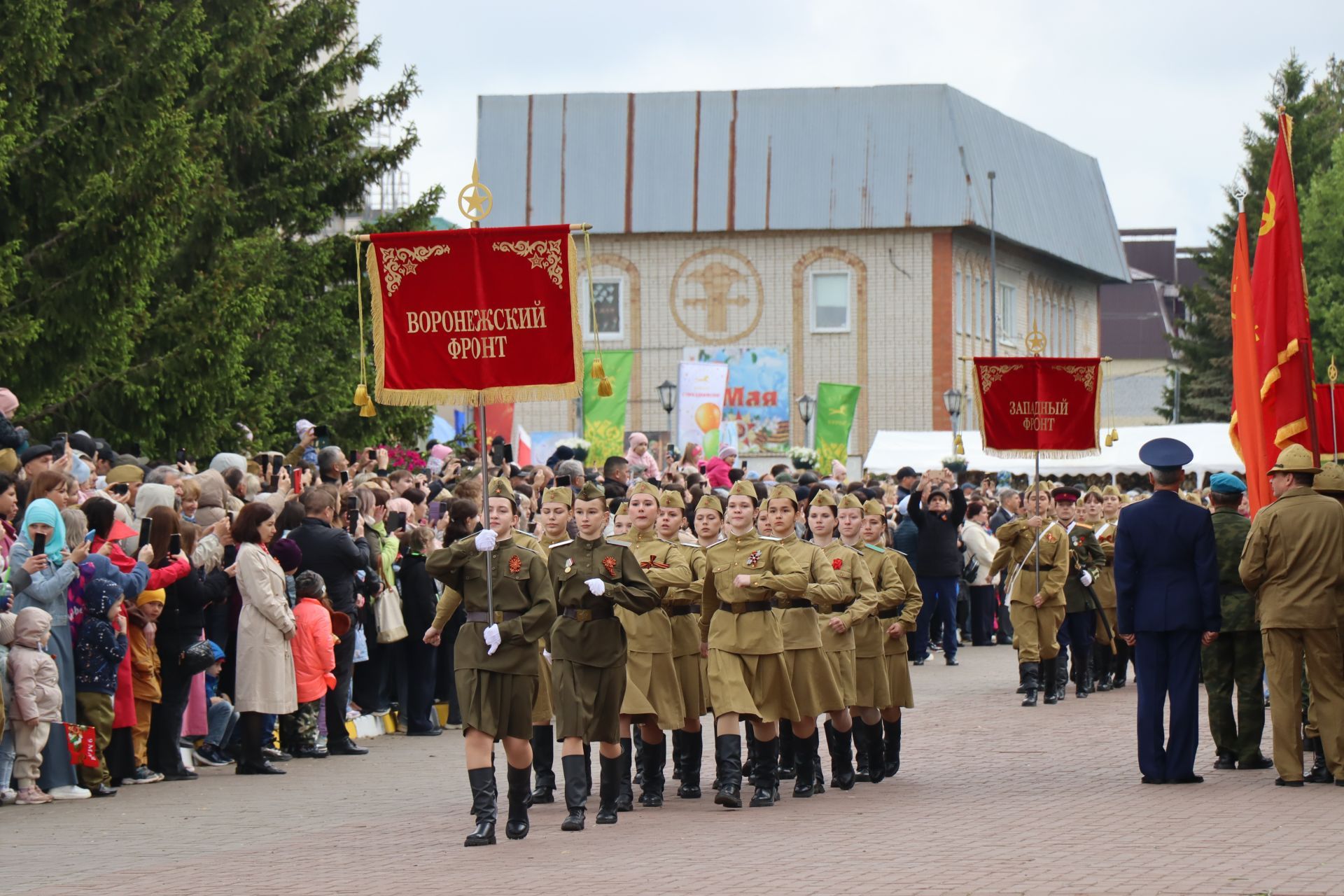 В Нурлате прошел парад Победы