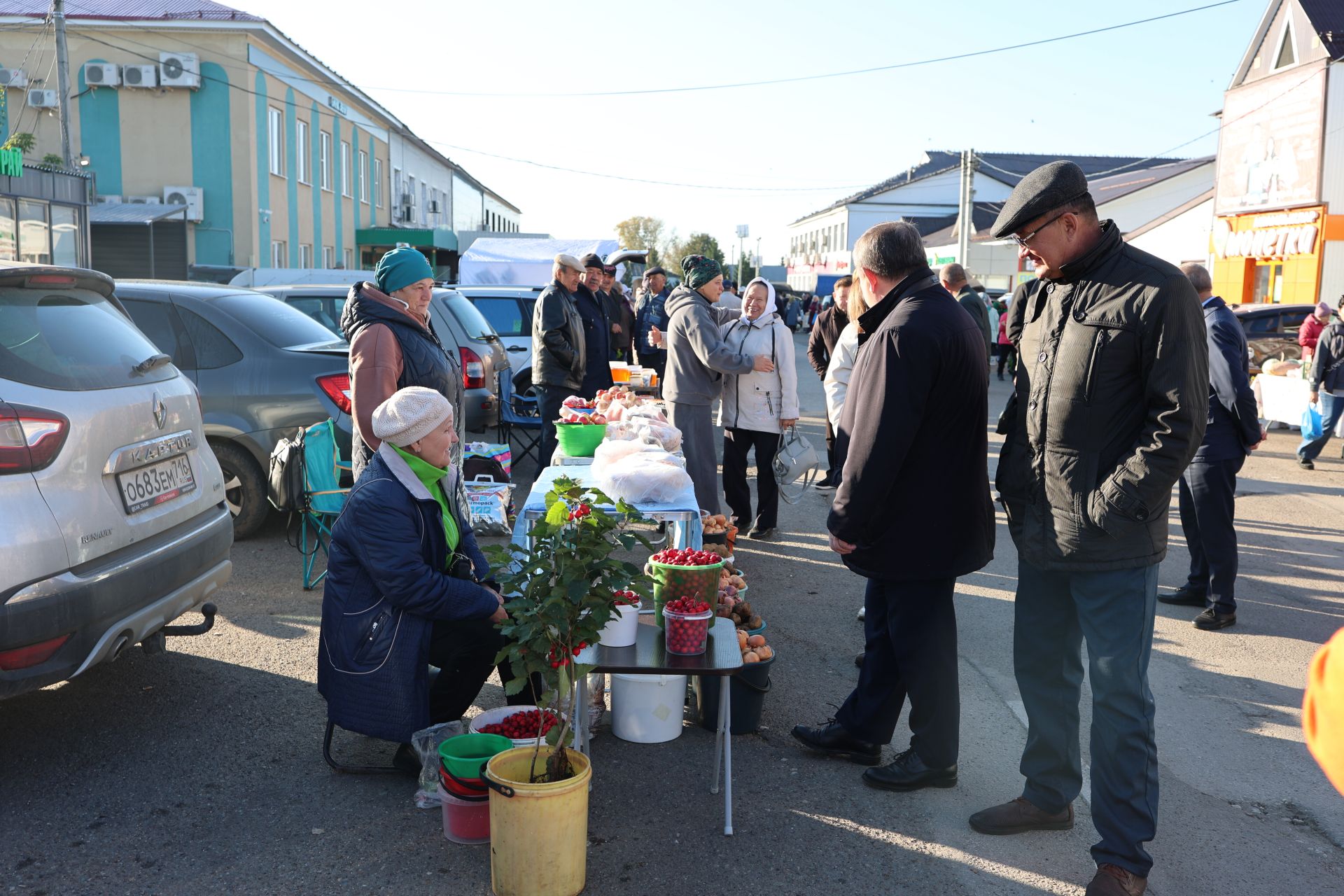 Первая осенняя ярмарка в Нурлате совпала со вторым днем выборов