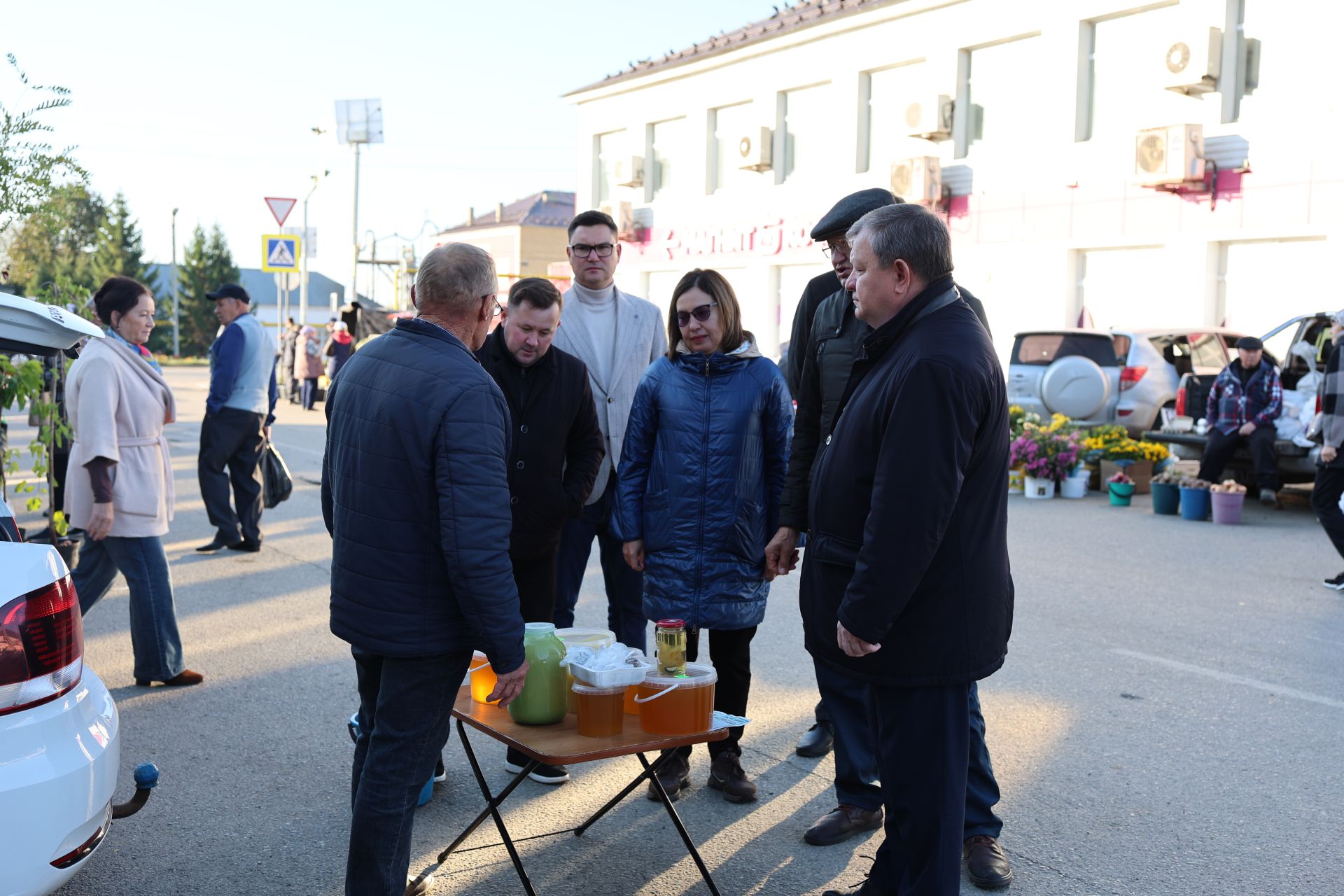 Первая осенняя ярмарка в Нурлате совпала со вторым днем выборов