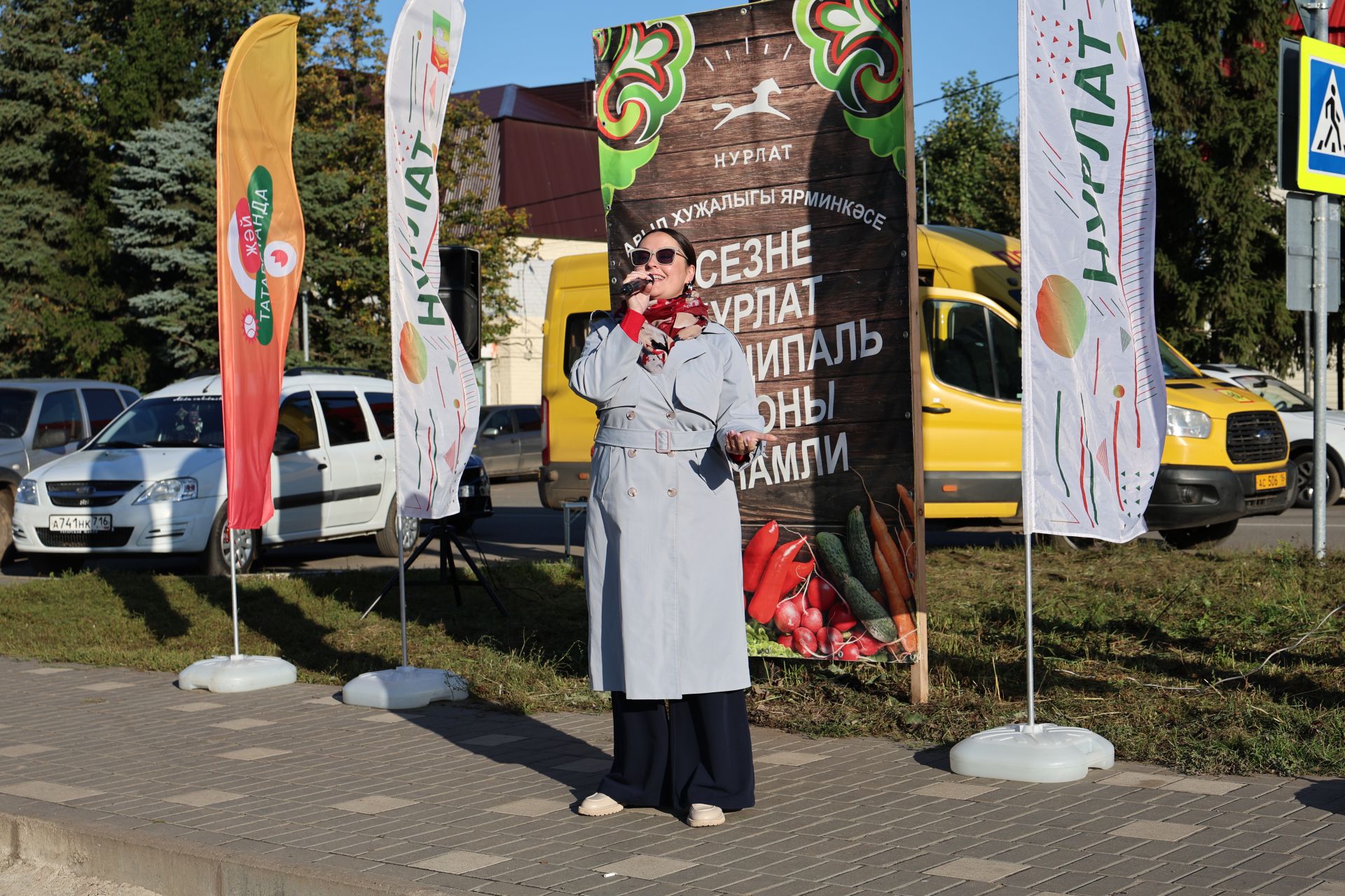 Первая осенняя ярмарка в Нурлате совпала со вторым днем выборов