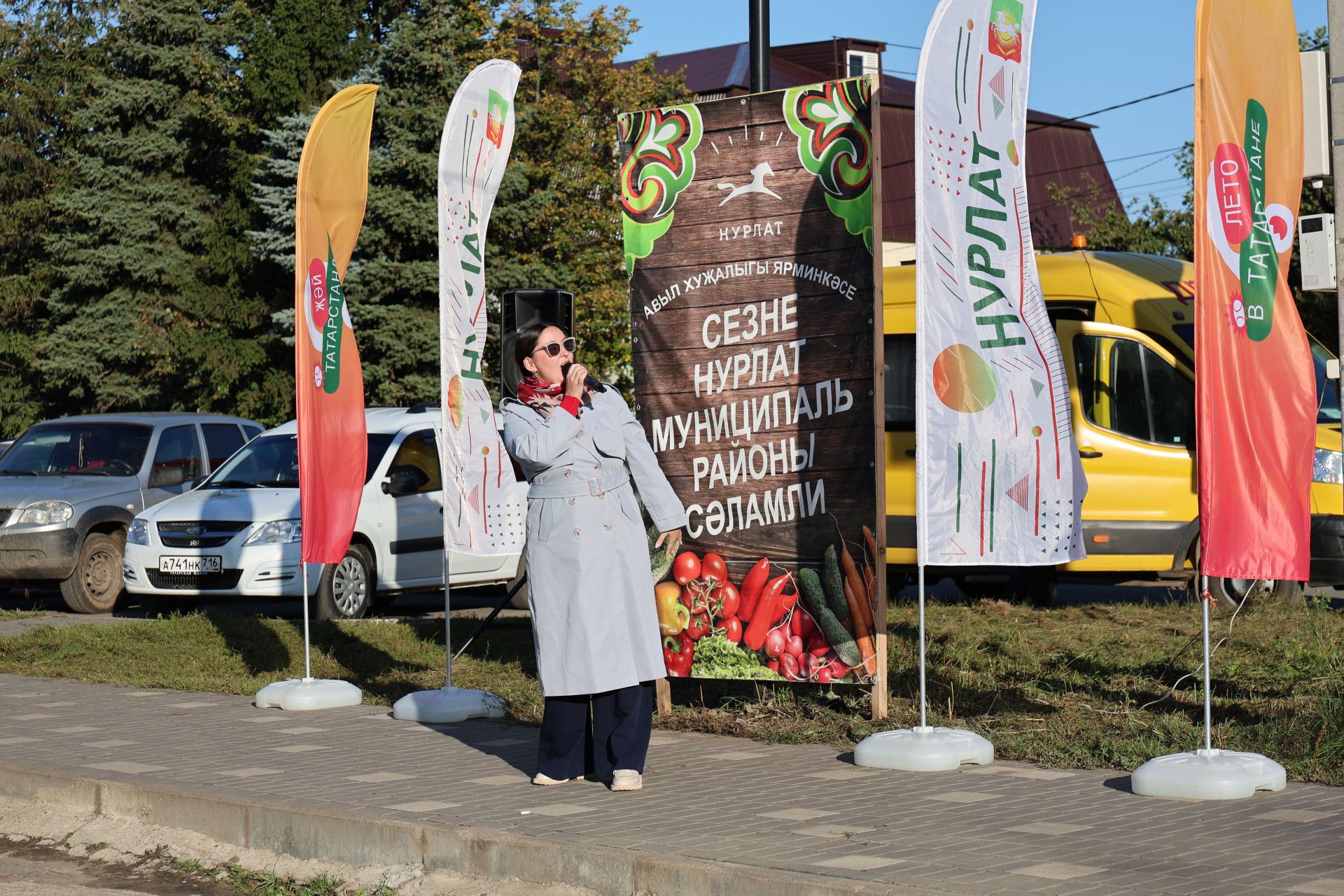 Первая осенняя ярмарка в Нурлате совпала со вторым днем выборов