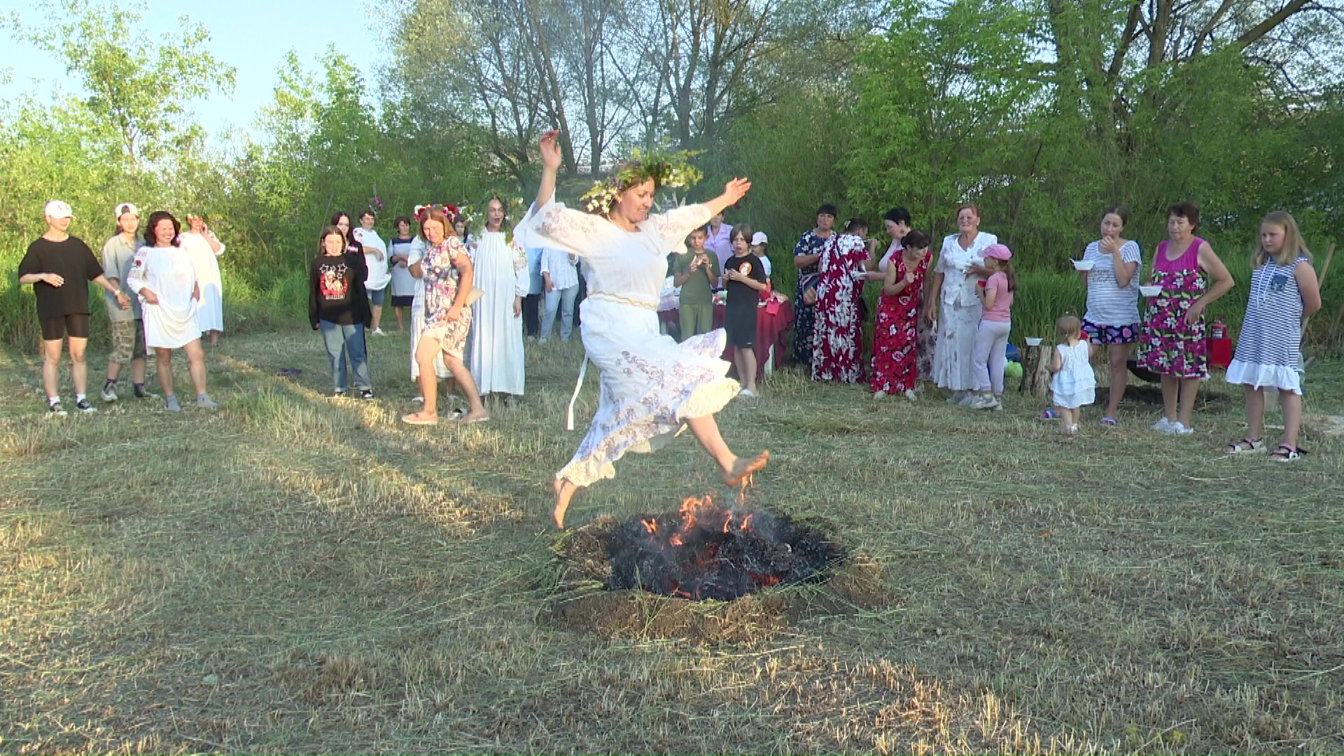 В селе Мамыково Нурлатского района отметили фольклорный праздник Ивана Купала