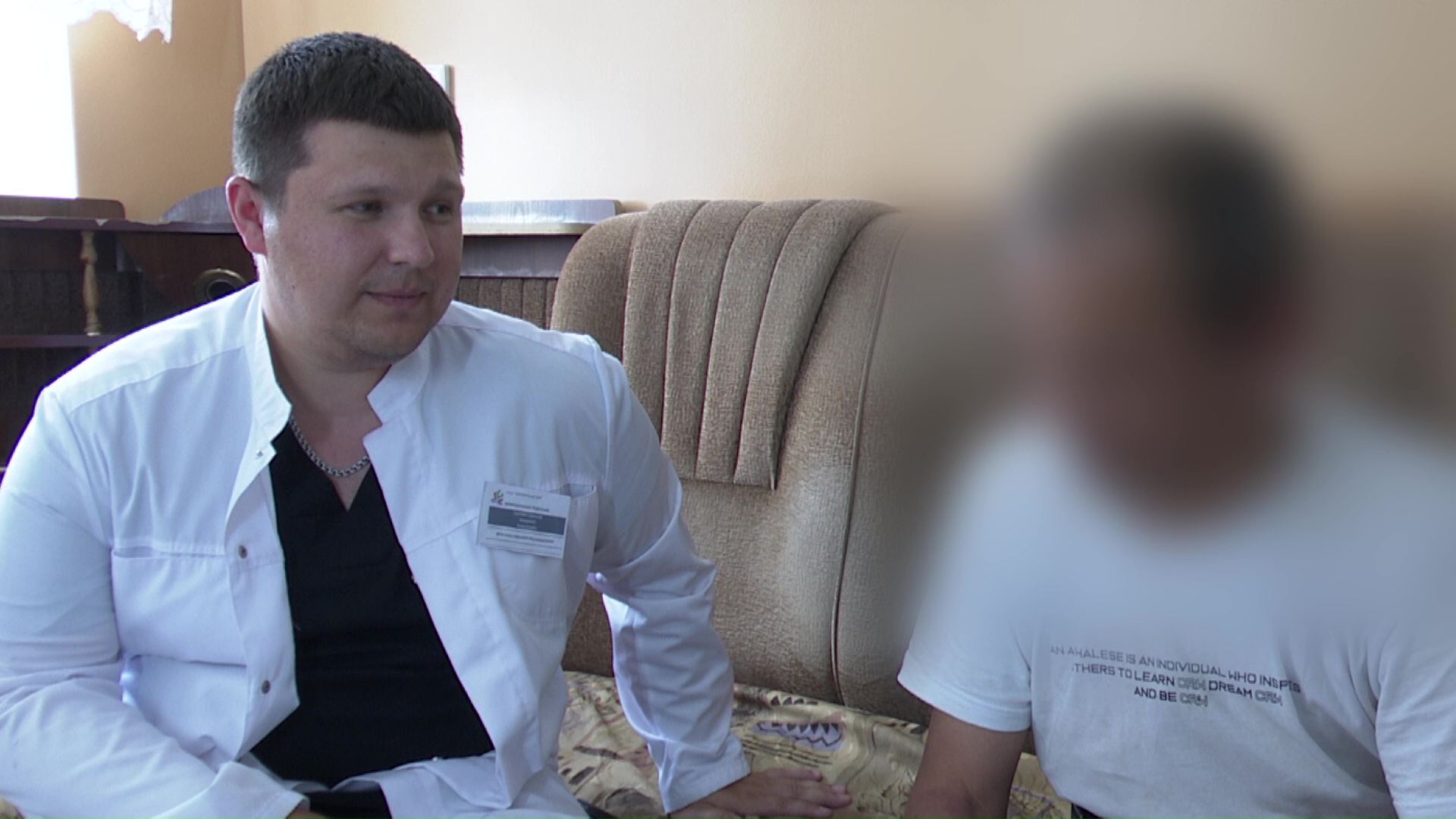Боец с позывным Эфиоп после трех операций проходит лечение в Нурлатской ЦРБ