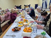 В Степном Озере прошел первый коллективный ифтар месяца Рамадан
