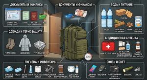 Экстренный набор на случай атаки БПЛА: что должно быть в рюкзаке