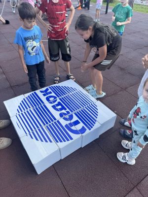 «Ледок» провёл спортивный праздник в сквере Железнодорожников Нурлата