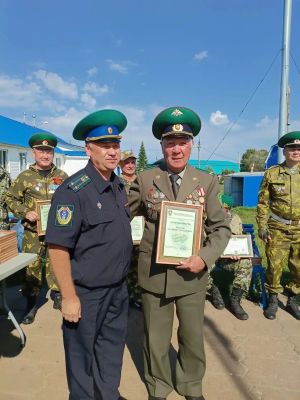 Нурлатцы приняли участие в юбилейном слете Содружества пограничников РТ