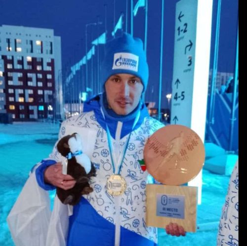 Нурлатец Тимур Мурзин стал бронзовым призером в составе татарстанской команды в Спартакиаде «Газпрома»