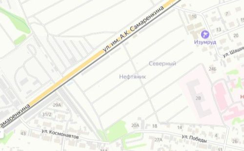 В Нурлате будет действовать ограничение движения  по улице Самаренкина