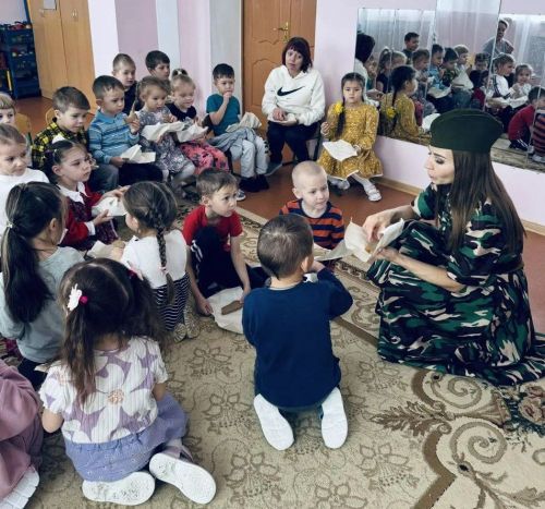 «Грани» провели для дошкольников патриотический квест «900 дней мужества»
