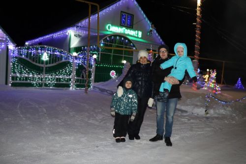 В конкурсе «А у нас во дворе…» наибольшее число голосов нурлатцы отдали семье Бикинеевых