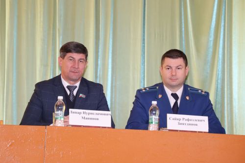 Жители села Андреевка на сходе граждан обсудили актуальные вопросы