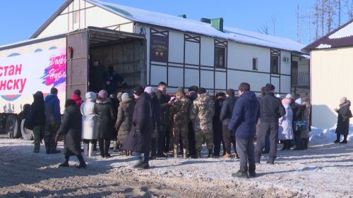 В Нурлате собран первый большегруз гуманитарной помощи для подшефного Лисичанска