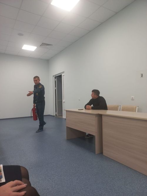 Сотрудникам «Тулпар» напомнили правила пожарной безопасности