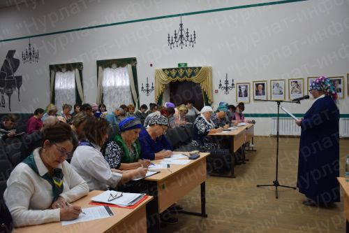Нурлатцы присоединились к акции «Татарча диктант»