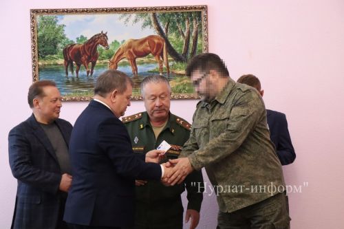 В Нурлате прошла очередная встреча с мобилизованными бойцами