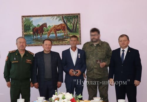 В Нурлате прошла очередная встреча с мобилизованными бойцами