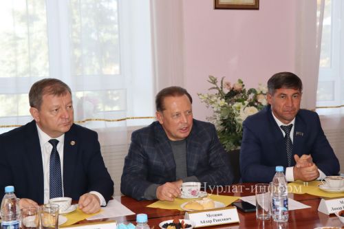 В Нурлате прошла очередная встреча с мобилизованными бойцами