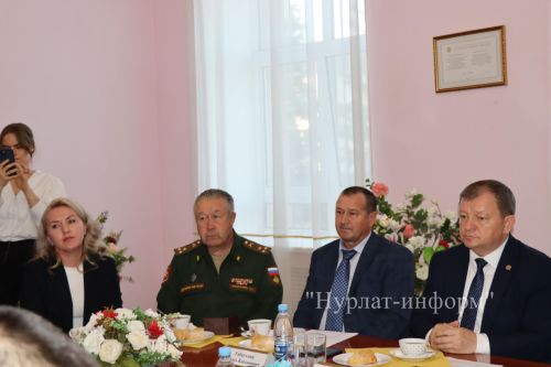 В Нурлате прошла очередная встреча с мобилизованными бойцами