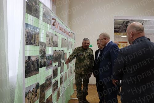 В ходе поездки в Нурлат депутат Государственной Думы РФ Олег Морозов встретился с бойцами СВО