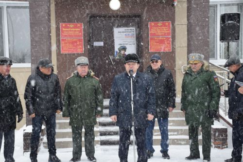 В Нурлате после капремонта торжественно открыли здание военкомата