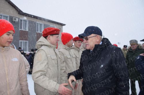 В Нурлате после капремонта торжественно открыли здание военкомата