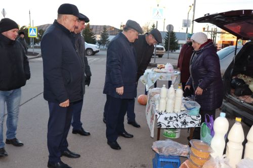 В Нурлате проходит праздничная сельскохозяйственная ярмарка