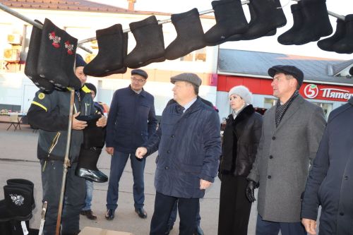В Нурлате проходит праздничная сельскохозяйственная ярмарка