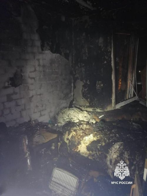 При пожаре в казанской пятиэтажке погиб мужчина