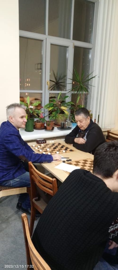 Нурлатский шашист Олег Павлов занял третье место в чемпионате РТ по русским шашкам