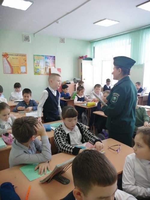 В Нурлате эколог провела урок
