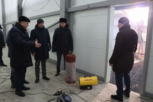 Алмаз Ахметшин оценил очередной этап строительства станции очистки воды