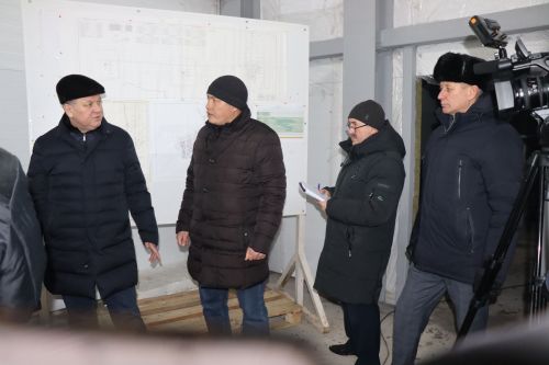 Алмаз Ахметшин оценил очередной этап строительства станции очистки воды