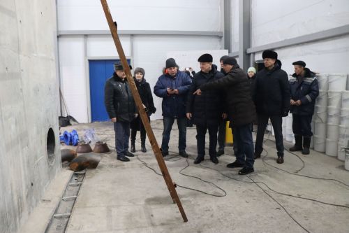 Алмаз Ахметшин оценил очередной этап строительства станции очистки воды