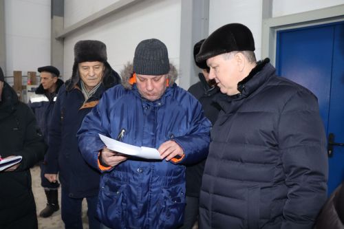 Алмаз Ахметшин оценил очередной этап строительства станции очистки воды