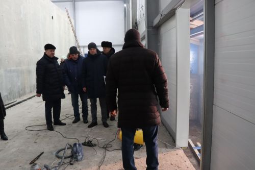 Алмаз Ахметшин оценил очередной этап строительства станции очистки воды